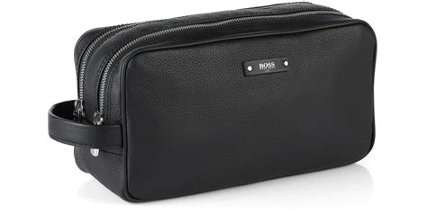 hugo boss wash bag men's.